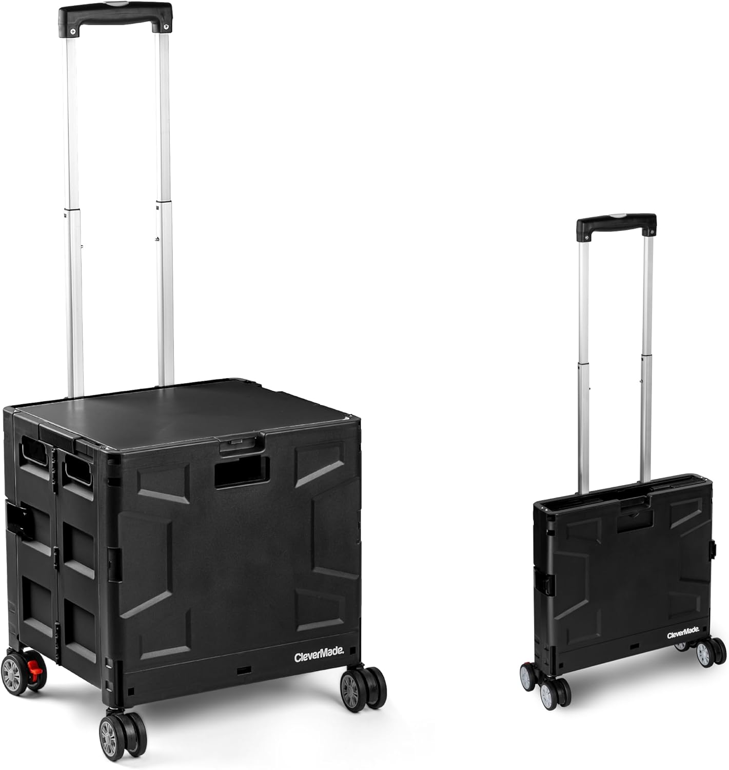 CleverMade Contenedores De Almacenamiento Plegables De 46 Litros Con