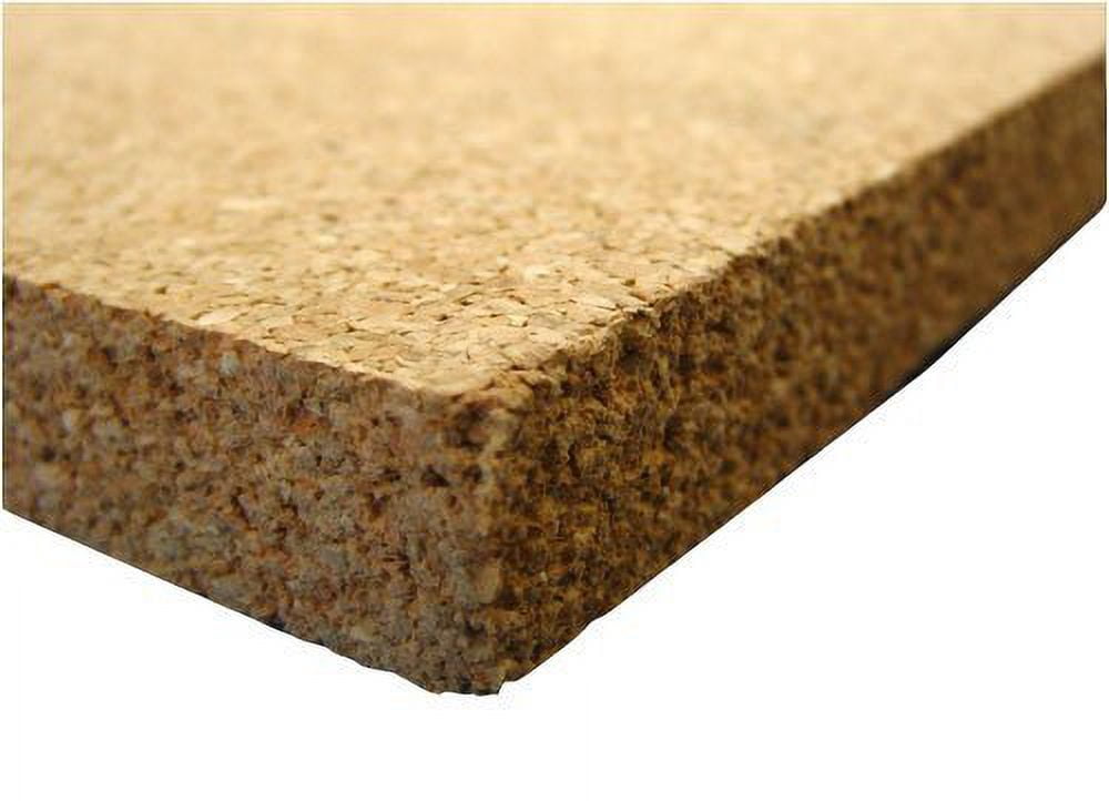 Cleverbrand Cork Sheets 12" Wide X 36" Long X 1/2" Thick, 5 Pack