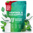 thumbnail image 1 of Cleverfy Shower Steamers Aromatherapy - 18 Pack of Menthol & Eucalyptus Shower Bombs with Essential Oils for Relaxation and Nasal Congestion., 1 of 7