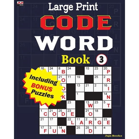 Cleverly Crafted Codeword: Large Print CODE WORD Book 3 (Paperback)(Large Print)