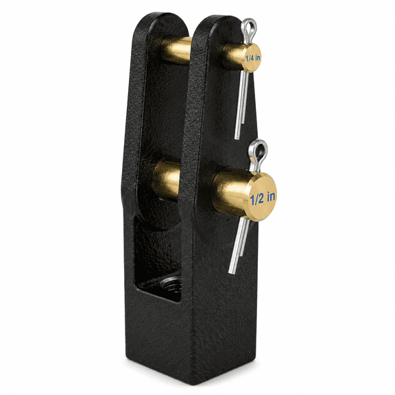 Clevis Kit Crewson Type Extended Compatible with Heavy-Duty Brake Applications 5/8in-18 Threads Black Compatible with MC8480KTS