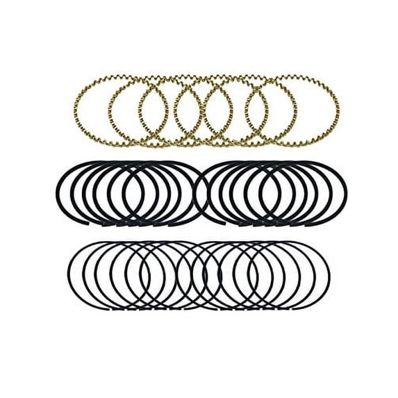 Clevite 303 0088 Ring Set Chrome 41400 Bore Dia 3mm Edge Width Cp20 Oil Ring Low Tension