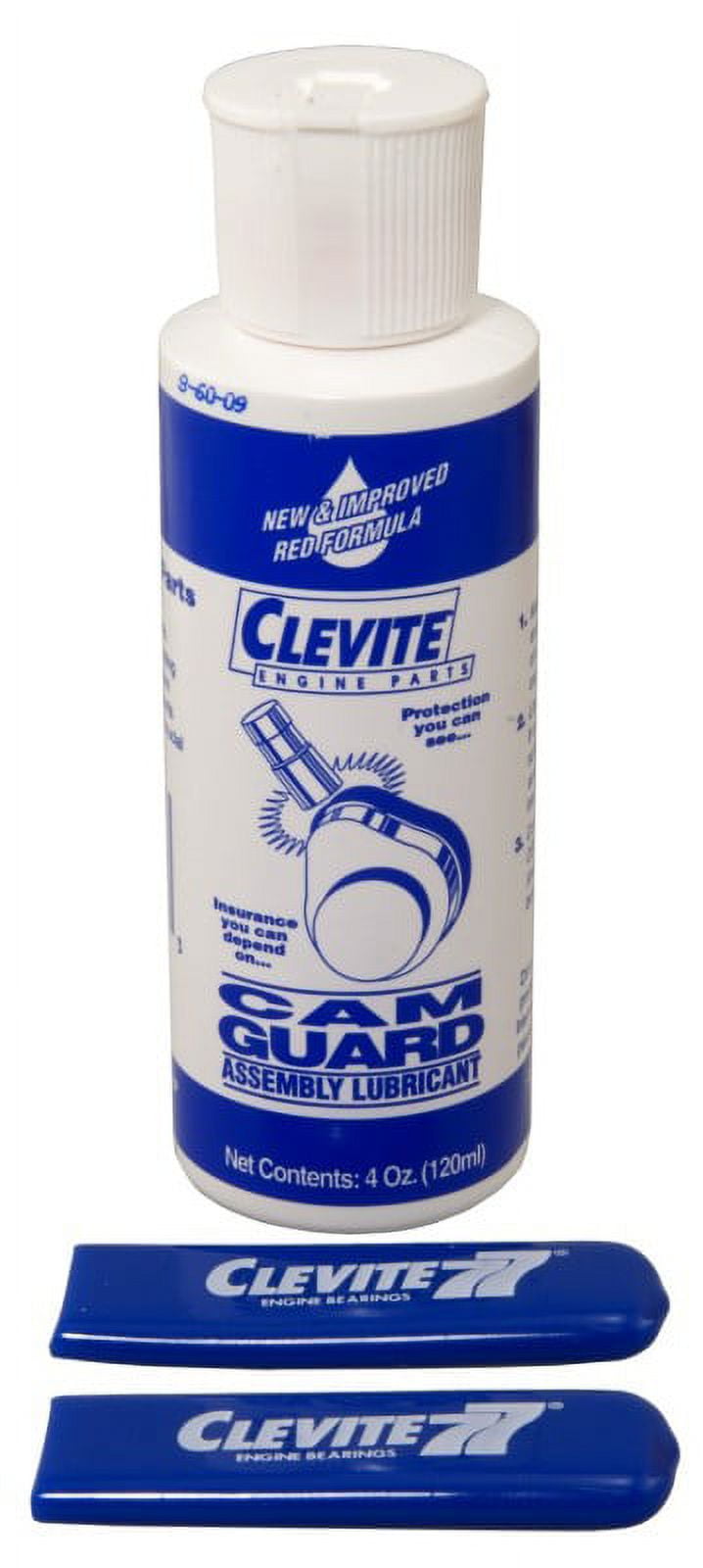 Clevite Kit contains cam lube and installation guide. Installation Tool