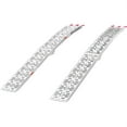 thumbnail image 1 of Clevr  7.5' Set of 2 Truck ATV Folding Aluminum Loading Ramps, 90" Long 1500 lbs, 1 of 7
