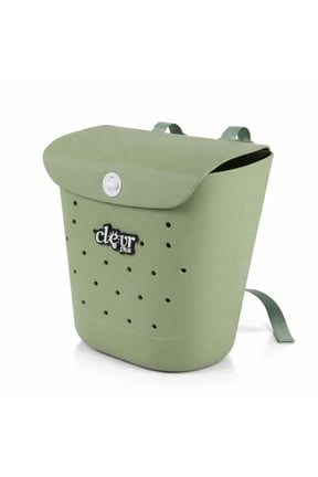 Convertible Beach Tote Backpack, Green – Waterproof EVA Beach Bag with
