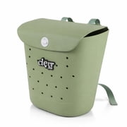 ClevrPlus Convertible Beach Tote Backpack, Green   Waterproof EVA Beach Bag with