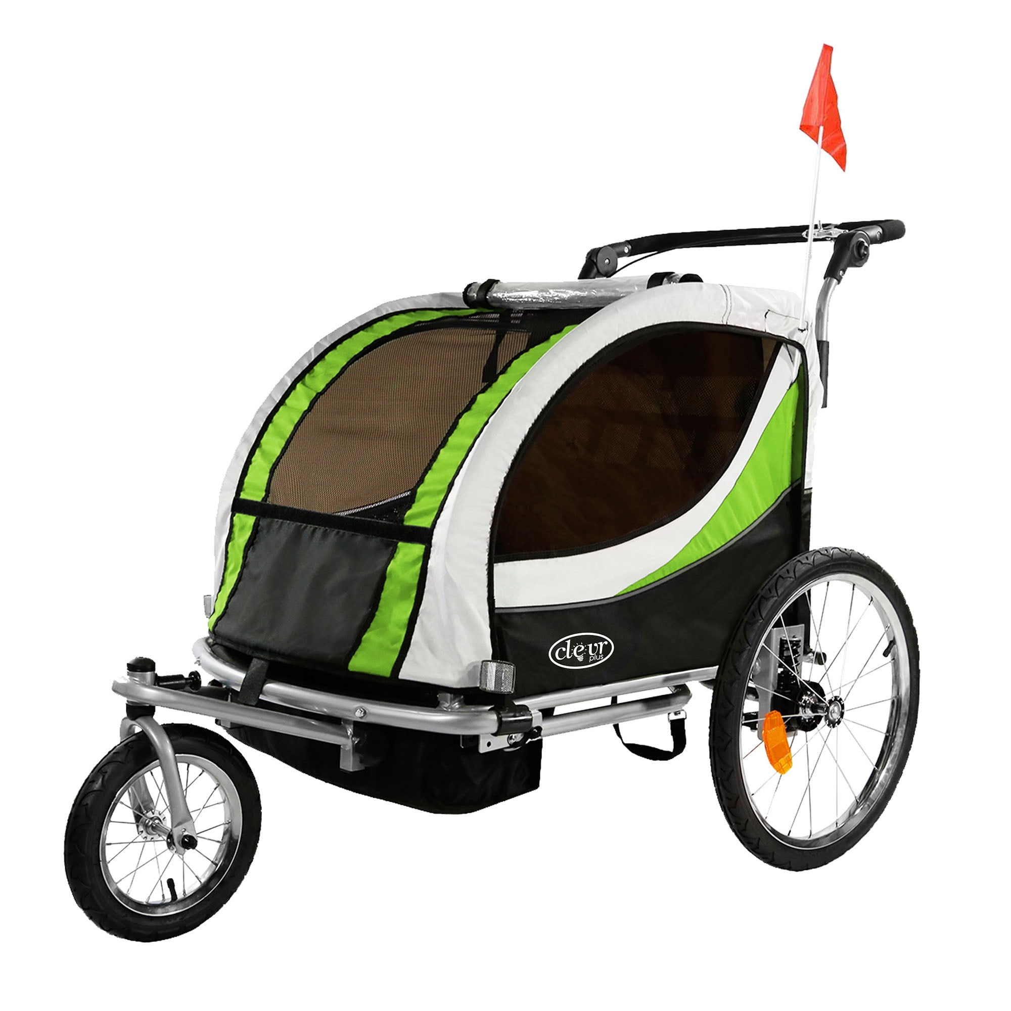 best double jogging stroller bike trailer