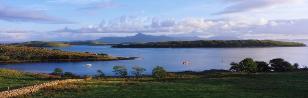 Clew Bay Co Mayo Ireland Canvas Art - The Irish Image Collection Design Pics (44 x 14)