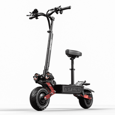 Cleytro 3000W Electric Scooter with Seat for Adult, 11 inch Commuter Electric Scooter - up to 60 Miles 50MPH - City Road Tires