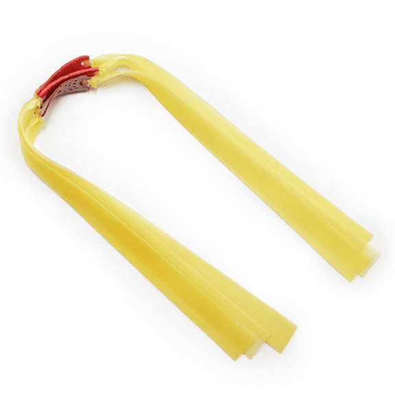 Clianle 10 Pcs Slingshot Bands Powerful Professional Elastic Rubber Catapult Shooting Flat Bands