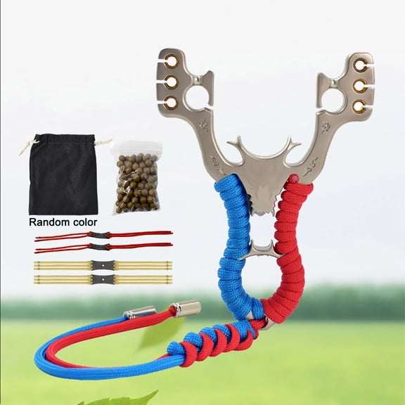 Clianle Adult and Child Alloy Slingshots for Outdoor Hunting, Exquisite Slingshots