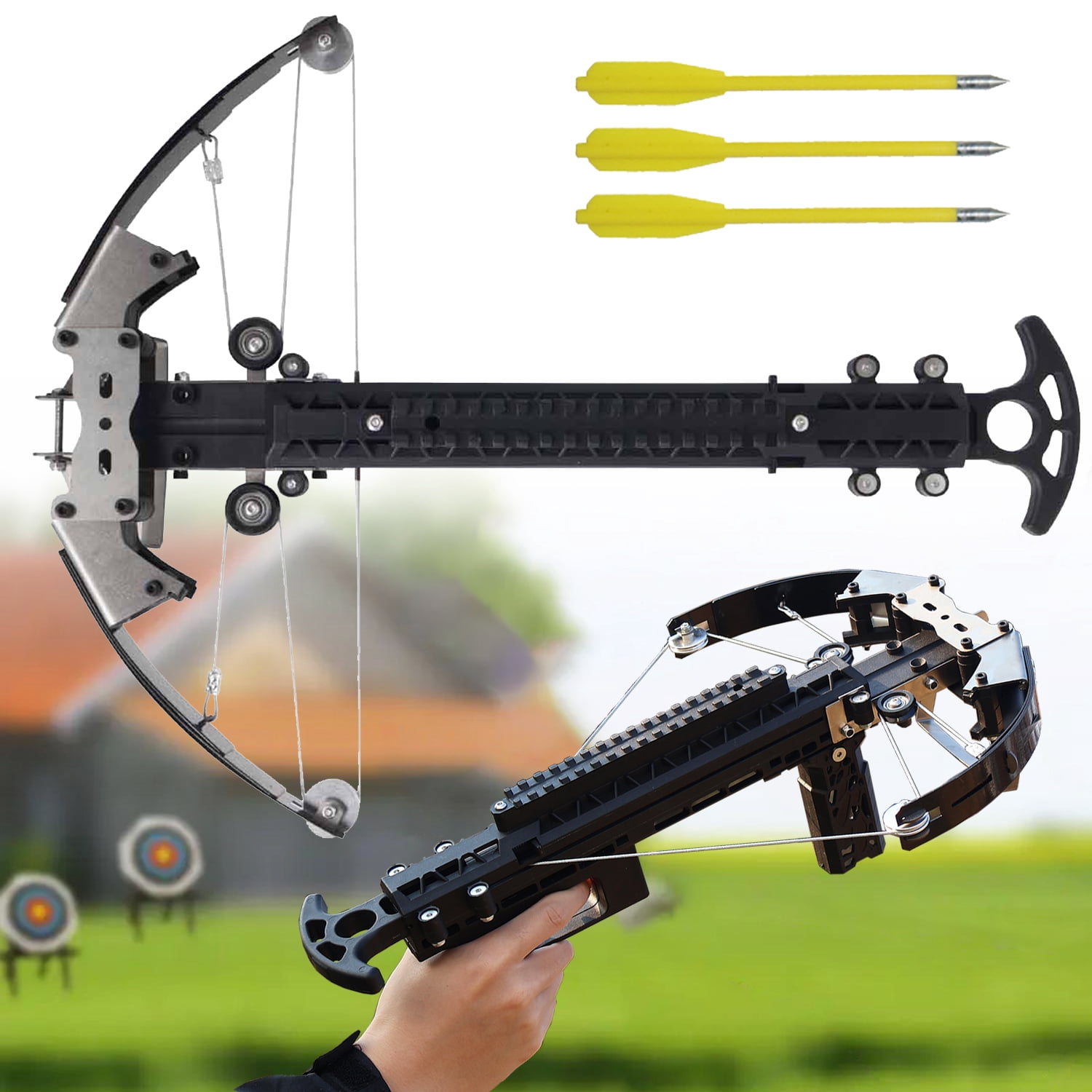 crossbow with fishing reel AMS Retriever Pro Kit Best Fishing Crossbow | Ballista