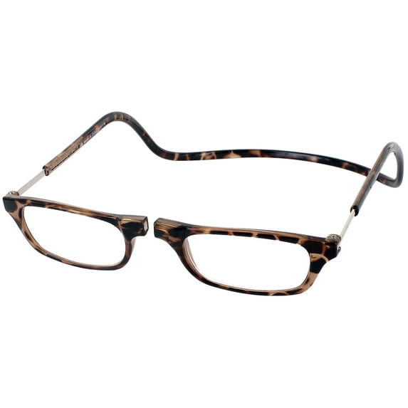 Clic Reader Eyeglasses Original Frosted Reflex Dk Blue Magnetic Readers Sz+1.25