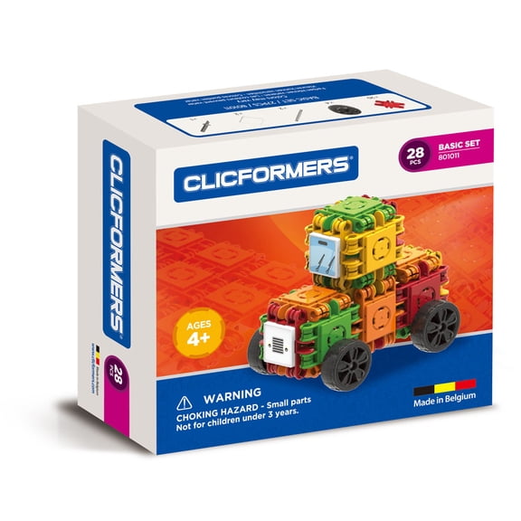 Clicformers Truck Blocks Set, 28 piece