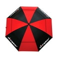 thumbnail image 1 of Clicgear Double-Canopy 68” Wind Resistant Umbrella for Sun and Rain (Red), 1 of 2