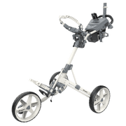 Clicgear Model 4.5 Golf Push Cart, Premium 3-Wheel Foldable Walking Golf Cart White