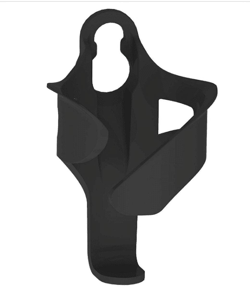 Black Plastic Golf Push Cart Cup Holder Accessory