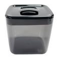 thumbnail image 1 of Click Clack 1.5 Quart Display Cube Storage Container | Black, 1 of 3