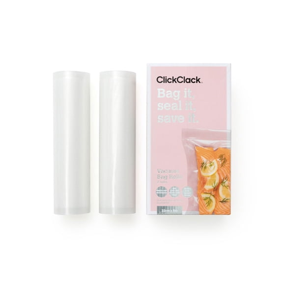 Click Clack 8.66" x 16.4' Vacuum Bag Rolls