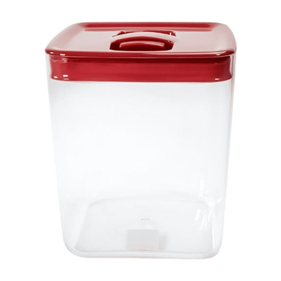 Click Clack 3.5 Quart Cube Storage Container | Red