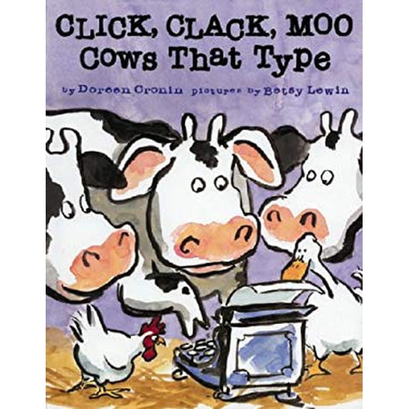 Pre-Owned Click, Clack, Moo: Cows That Type (Paperback) 0689836627 9780689836626