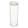 thumbnail image 1 of Click Clack Pantry Spaghetti Canister with White Lid, 2.5 Quart, 1 of 3