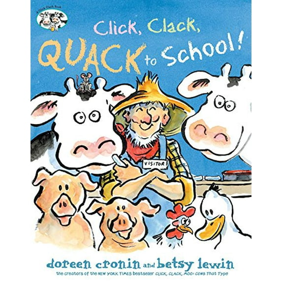 Pre-Owned Click, Clack, Quack to School! (Click Clack Book) Hardcover