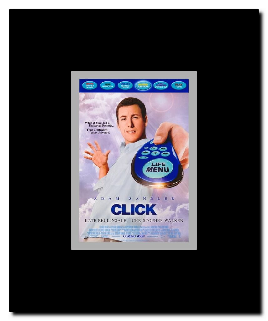 Click Framed Movie Poster