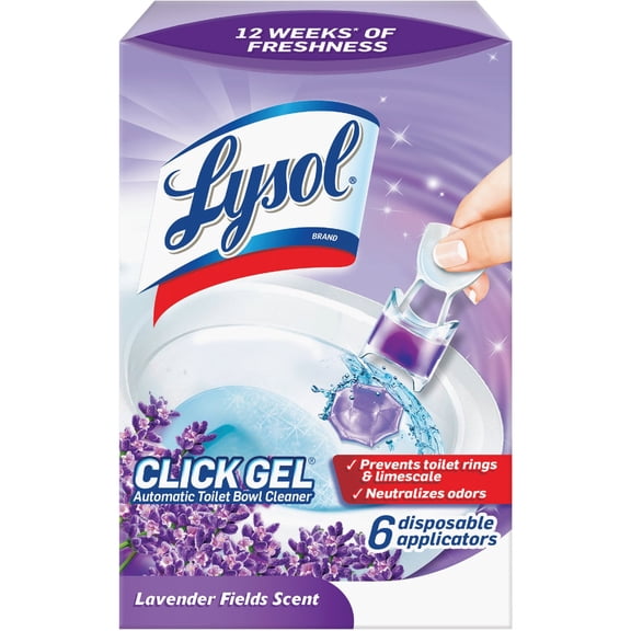 Lysol Click Gel Automatic Toilet Bowl Cleaner - Pack of 2