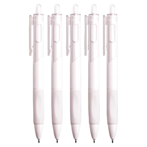 Click Gel Pens 0.7Mm Point, Smooth Writing Gel Ink Pens for Home Journaling Note Taking, Stationery Pens for Arts And Crafts for teen Ages 8-12, 5 Pens