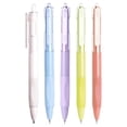 thumbnail image 1 of Click Gel Pens, 0.7mm Point Black Gel Ink For Home Office, Smooth Writing For Journaling And Note Taking, Comfortable Retractable Design (Pink ,16), 1 of 9