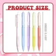 thumbnail image 1 of Click Gel Pens, Oimcto Fine Point (0.7mm), Black Gel Ink Pens for Home, Office, Journaling, Writing & Note Taking, Teacher Supplies, 15mL Each, Pink, 10 Pcs, 1 of 5