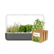 Click & Grow Indoor Italian Herb Gardening Kit | Smart Garden 9 with Grow Light and 36 Plant Pods