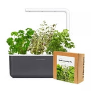 Click & Grow Indoor Steak Seasoning Gardening Kit | Smart Garden 3 with Grow Light and 12 Plant Pods
