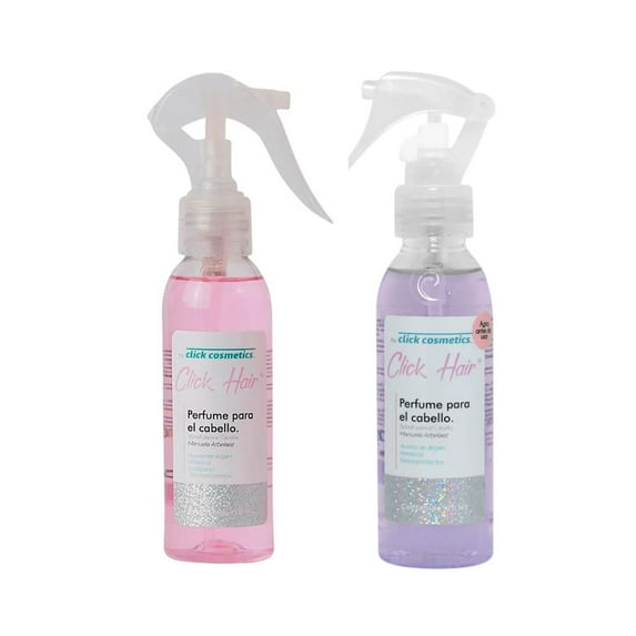 Click Hair Perfume para el cabello Rosa y Morado (2 Pack)