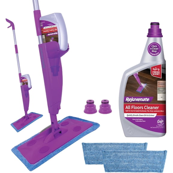 Click N Clean Multi-Surface Spray Mop All-in-One Kit Cleans and Revitalizes Floors, 1 Count