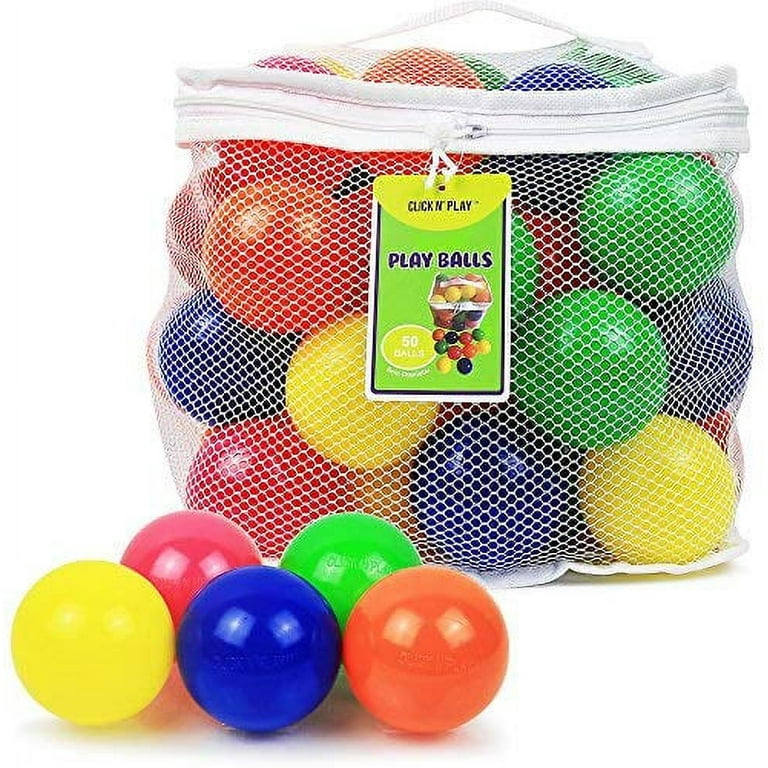 Click N' Play Ball Pit Balls Pack of 50 Phthalate Free BPA