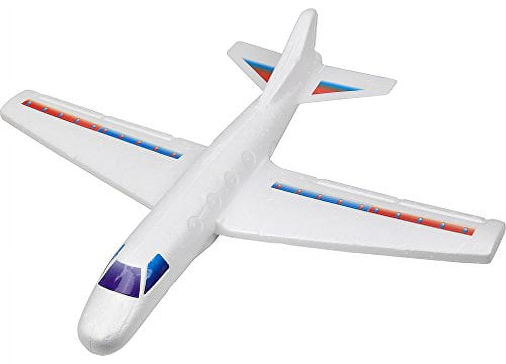Click N Play Giant Styrofoam Aircraft Glider 22 inch Wingspan