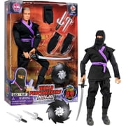 Click N' Play Ninja With Accessories Action Figure Set