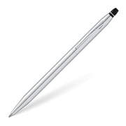 Cross Click™ Polished Chrome with black appointments Rollerball Pen