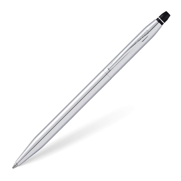 Cross Click™ Polished Chrome with black appointments Rollerball Pen