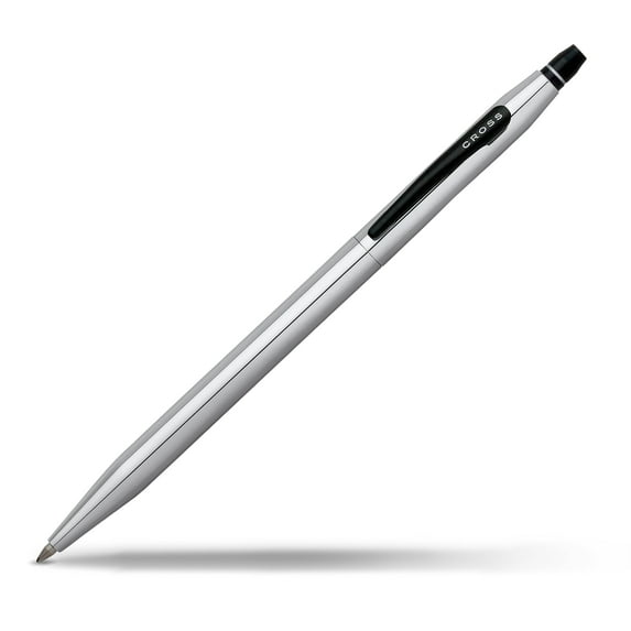 Cross Click™ Polished Chrome with black appointments Rollerball Pen