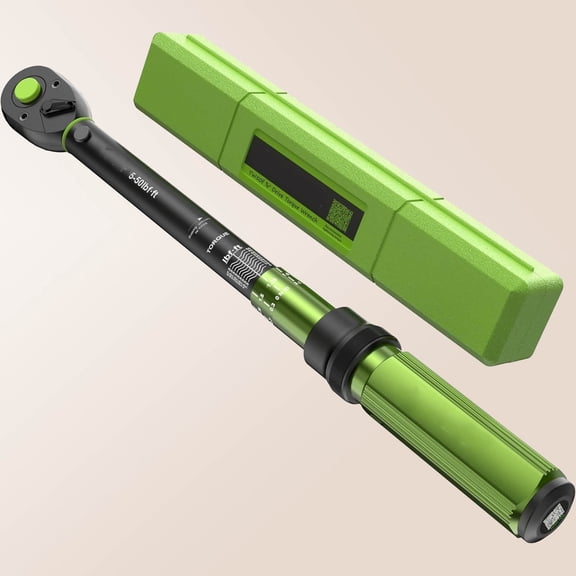 Click Torque Wrench, Dual-Direction Adjustable 72 Tooth for Bike, Motorcycle and Car Repair