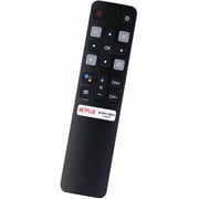 Click to see full view New RC802V Replacement Remote Compatible with TCL Android TV with Prime Video, Netflix Hotkeys Without Voice Function