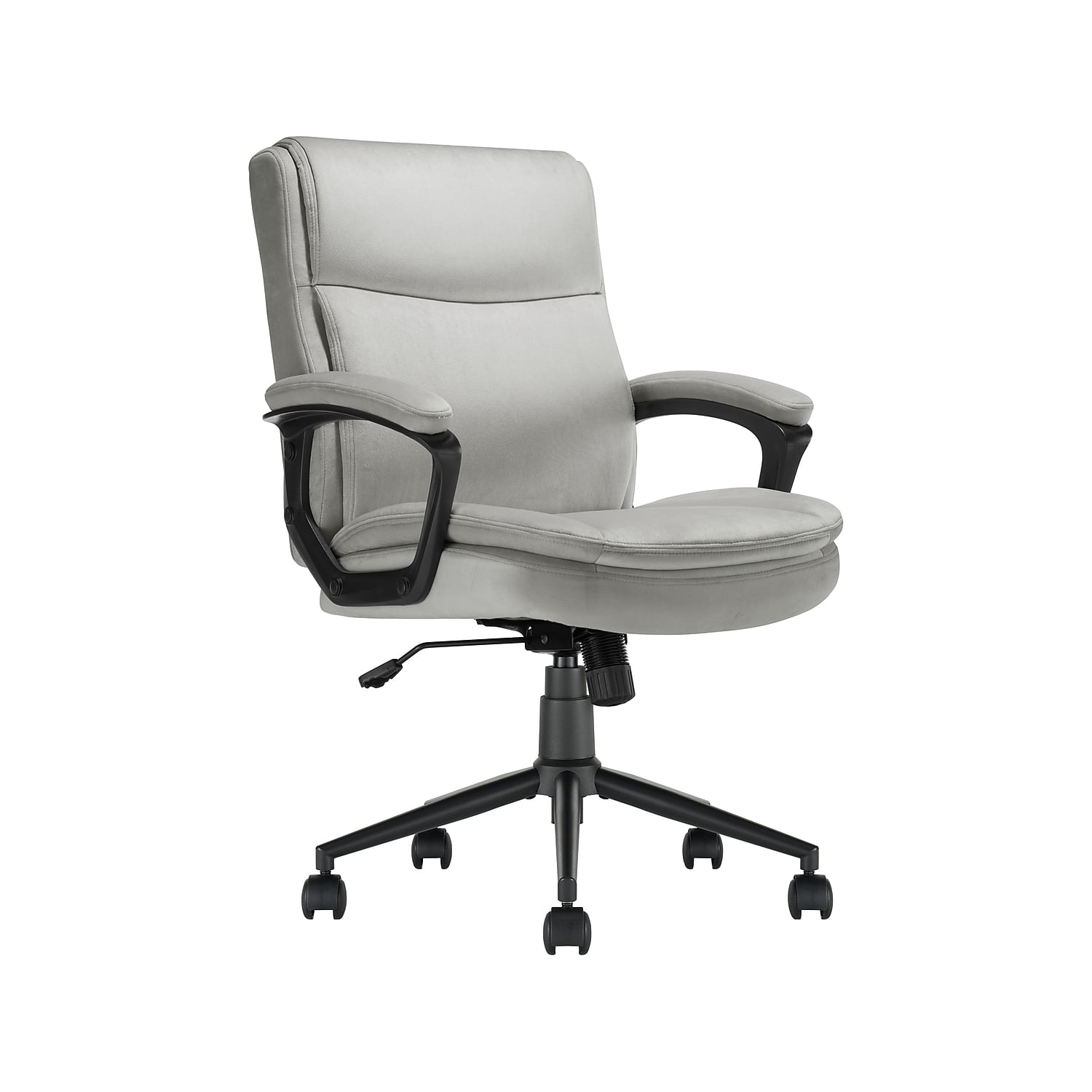 Click365 Transform 2.0 Ergonomic Mid Back Desk Chair Fabric Grey