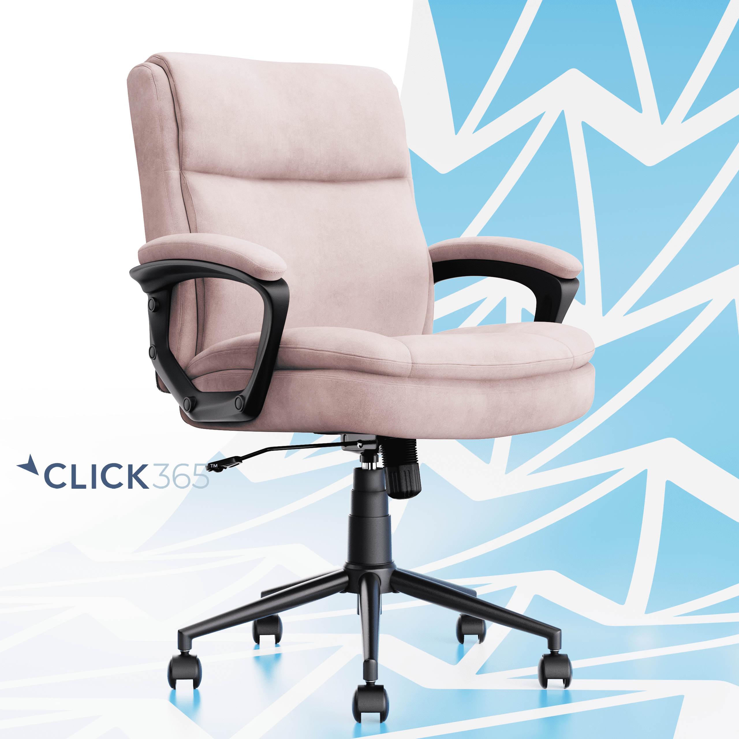 Ergonomic pink 2025 office chair