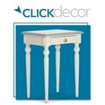 thumbnail image 1 of ClickDecor Amos Side Table with Drawer Cream/Gray, 1 of 5