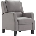 thumbnail image 1 of ClickDecor Bristol Push Back Recliner Chair Gray, 1 of 2