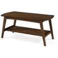 thumbnail image 1 of ClickDecor Gaines Coffee Table Brown, 1 of 9