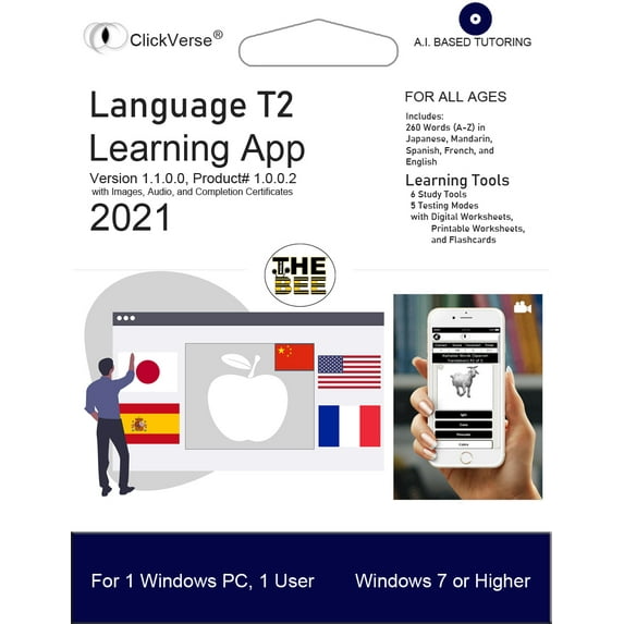 ClickVerse Language Learning App T2